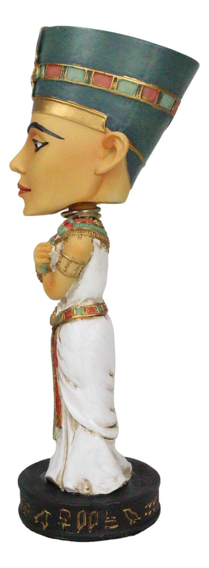 Ebros Gift Egyptian Dynasty Queen Nefertiti Neferneferuaten Bobblehead Figurine Egypt Toy