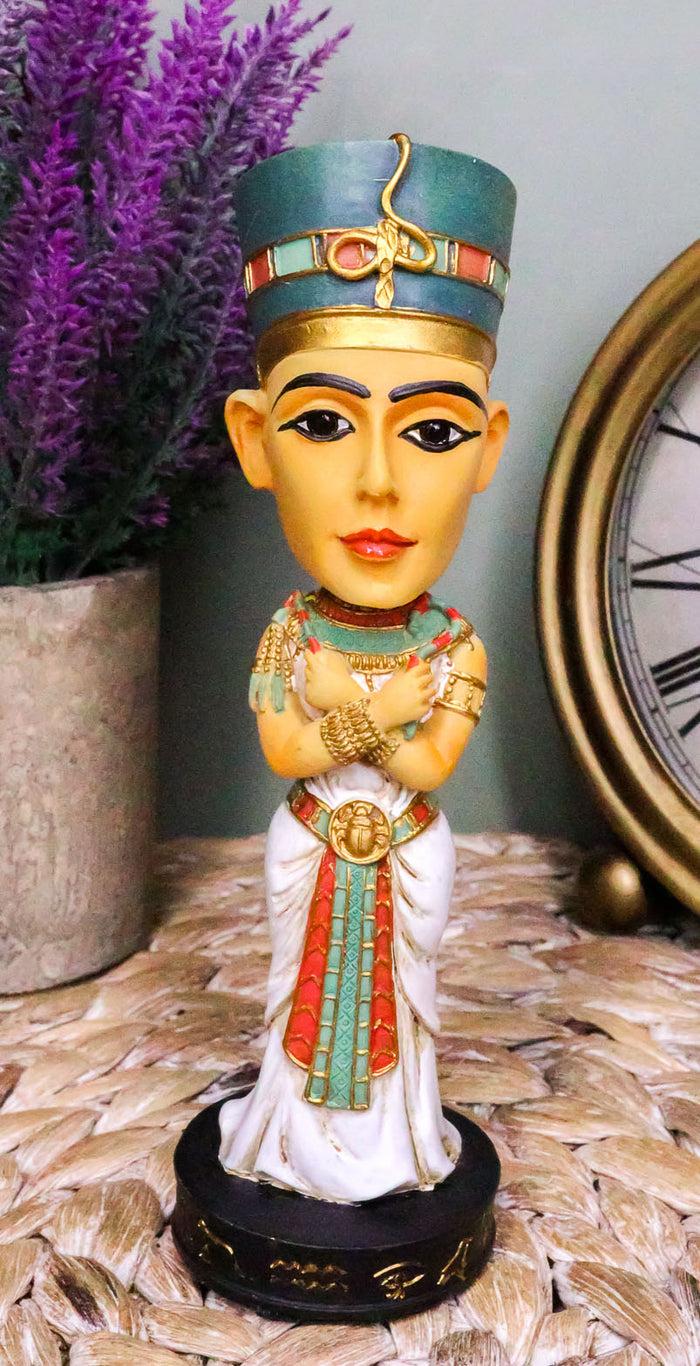 ebros gift Egyptian Dynasty Queen Nefertiti Neferneferuaten Bobblehead Figurine Egypt Toy