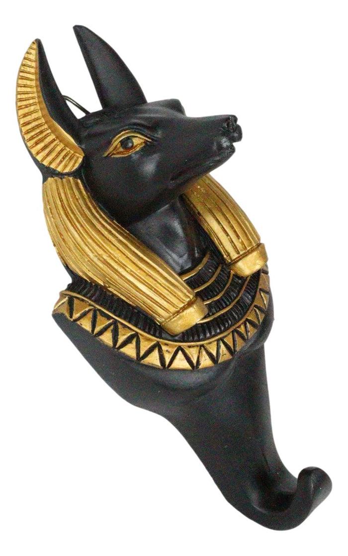 Ebros Gift Egyptian God Of Afterlife Dead Anubis Wall Hook Decor Accent For Coats Leashes