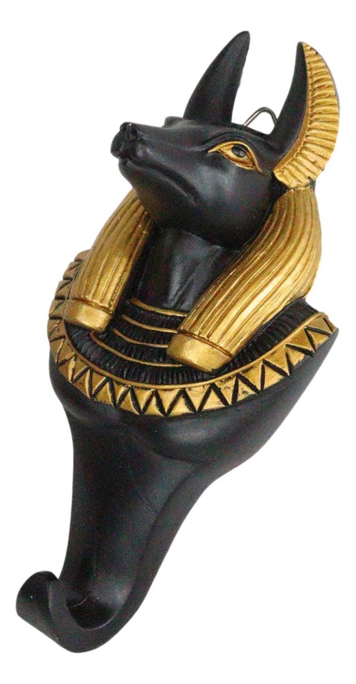 Ebros Gift Egyptian God Of Afterlife Dead Anubis Wall Hook Decor Accent For Coats Leashes