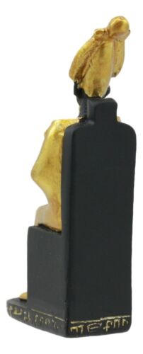Ebros Gift Egyptian God Of Afterlife Underworld Osiris On Throne Dollhouse Miniature Statue