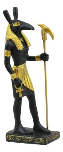 Ebros Gift Egyptian God Of Chaos And Desert Seth Dollhouse Miniature Statue Gods Of Egypt