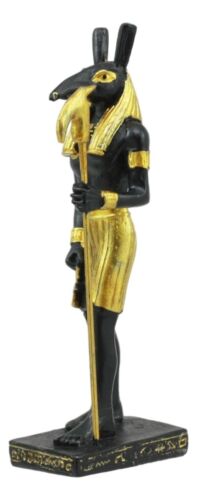 Ebros Gift Egyptian God Of Chaos And Desert Seth Dollhouse Miniature Statue Gods Of Egypt