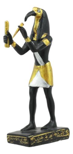 Ebros Gift Egyptian God Of Technology Wisdom Thoth Dollhouse Miniature Statue Gods Of Egypt