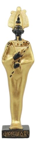 ebros gift Egyptian God Of The Afterlife Osiris Dollhouse Miniature Statue Gods Of Egypt