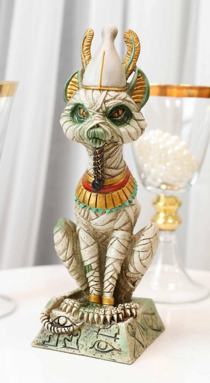 ebros gift Egyptian God Of The Dead And Rebirth Osiris Mummy On Hieroglyphic Base Statue