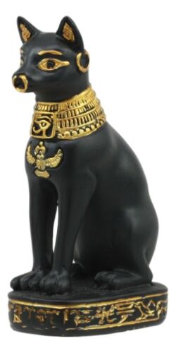ebros gift Egyptian God Protection Home Bastet Cat Dollhouse Miniature Statue Gods Of Egypt