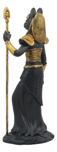Ebros Gift Egyptian Goddess Bastet Cat Statue 11"H Ubasti Goddess Of Protection Health Home