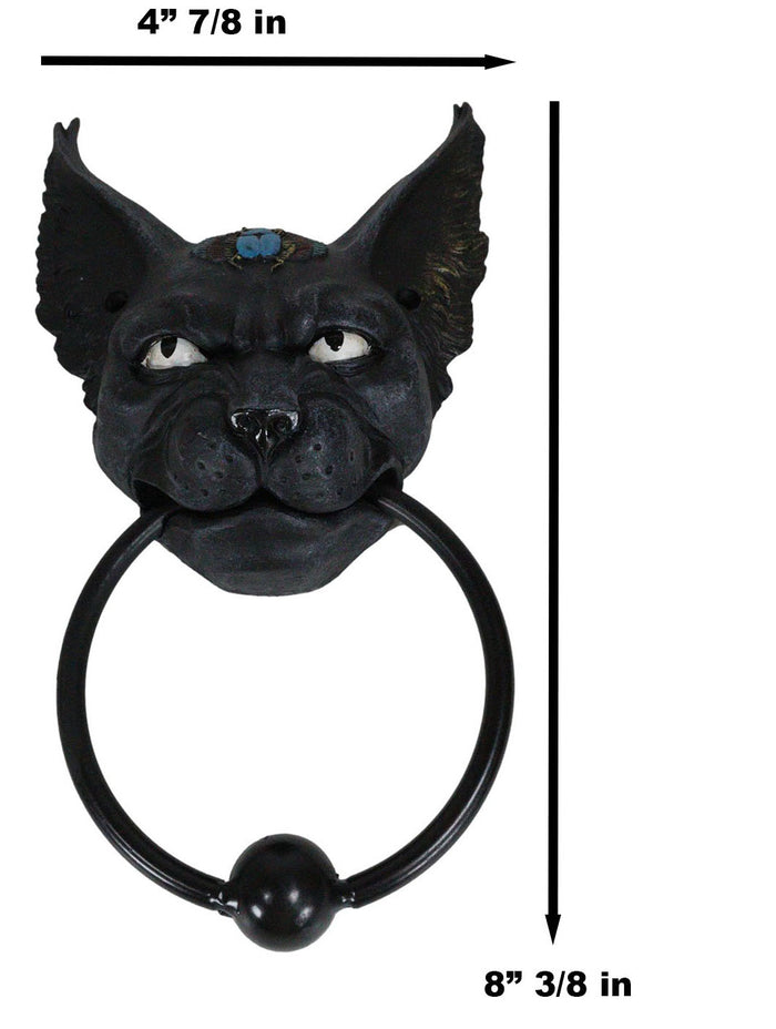 Ebros Gift Egyptian Goddess Bastet With Scarab Amulet On Temple Decorative Door Knocker