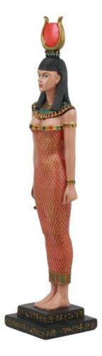 Ebros Gift Egyptian Goddess Hathor Statue Letter Opener 11"Tall Patroness Of Motherhood Joy