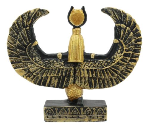 Ebros Gift Egyptian Goddess Of Magic Isis With Open Wings Dollhouse Miniature Statue