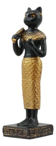 Ebros Gift Egyptian Goddess Of Protection Bastet Dollhouse Miniature Statue Gods Of Egypt