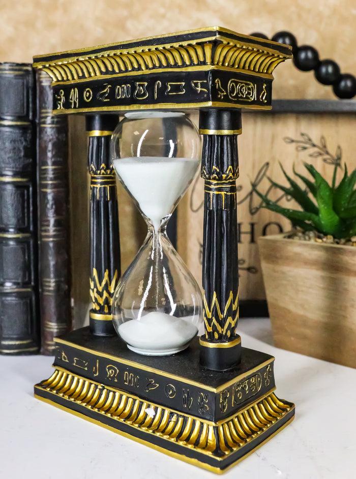 Ebros Gift Egyptian King Pharaoh Tutankhamun Eye Of Horus Wedjat And Hieroglyphs Sandtimer