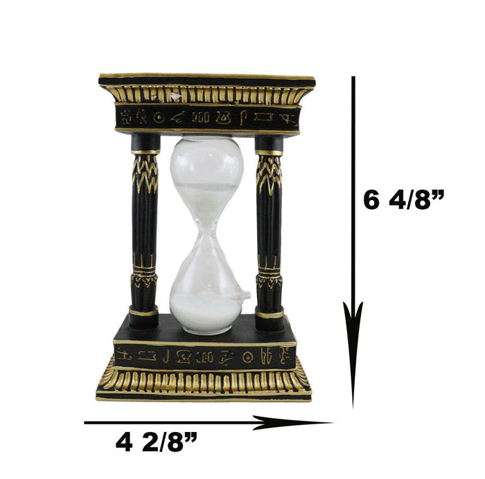 Ebros Gift Egyptian King Pharaoh Tutankhamun Eye Of Horus Wedjat And Hieroglyphs Sandtimer