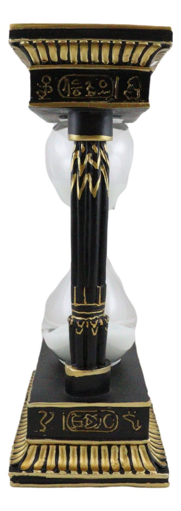 Ebros Gift Egyptian King Pharaoh Tutankhamun Eye Of Horus Wedjat And Hieroglyphs Sandtimer