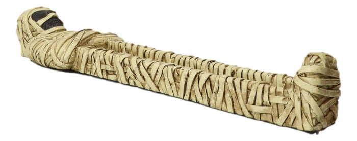 Ebros Gift Egyptian King Tut Dead Sarcophagus Mummy In Bandage Stick Incense Holder Burner