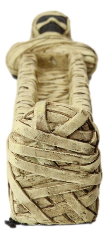 Ebros Gift Egyptian King Tut Dead Sarcophagus Mummy In Bandage Stick Incense Holder Burner