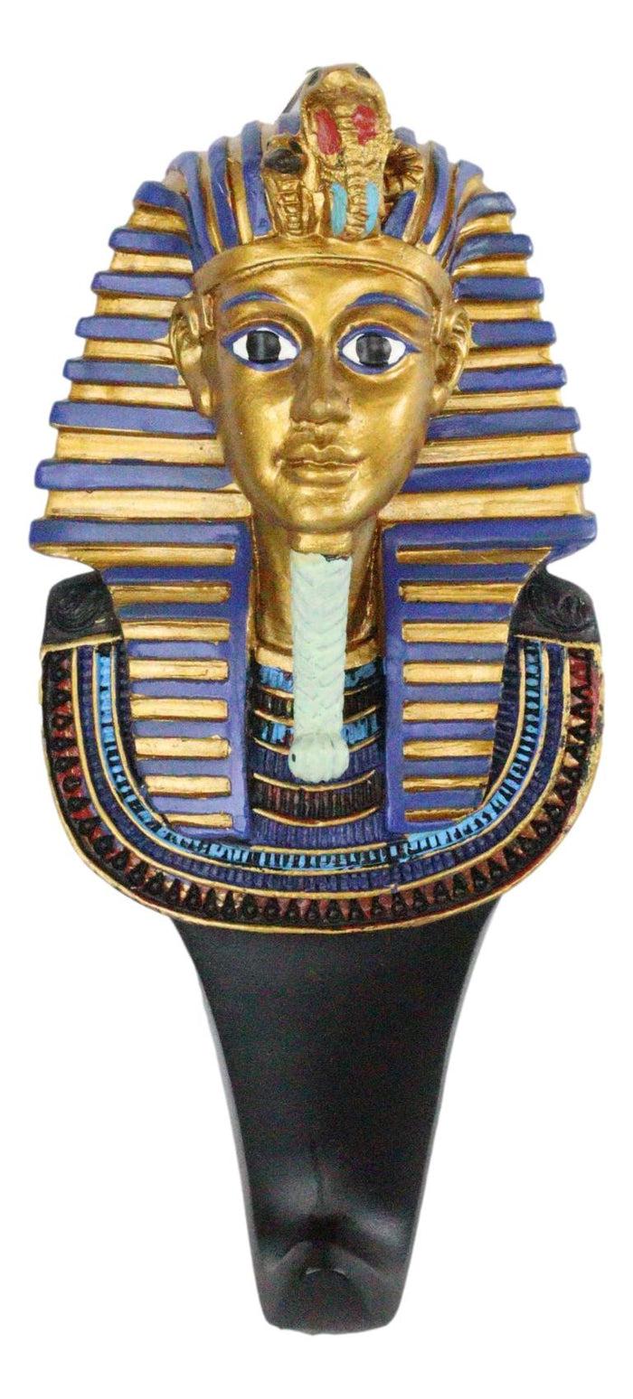 Ebros Gift Egyptian King TUT Pharaoh Tutankhamun Wall Hook Decor Accent For Coats Leashes