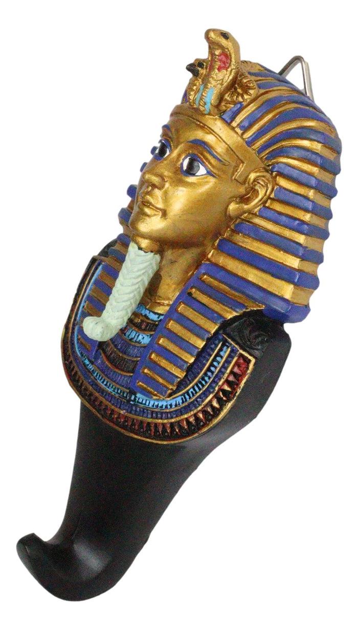 Ebros Gift Egyptian King TUT Pharaoh Tutankhamun Wall Hook Decor Accent For Coats Leashes