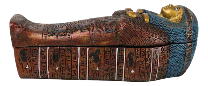 Ebros Gift Egyptian Maatkare Hatshepsut The Great Royal Queen Sarcophagus With Mummy Set