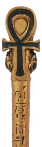 Ebros Gift Egyptian Symbol Of Life Ankh Cross Ballpoint Pen Set Of 6 Figural Gods Of Egypt