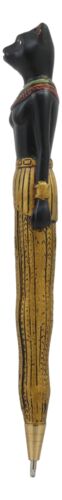 Ebros Gift Egyptian Ubasti Temple Of Bast Bastet Cat Ballpoint Pen Set Of 2 Gods Of Egypt