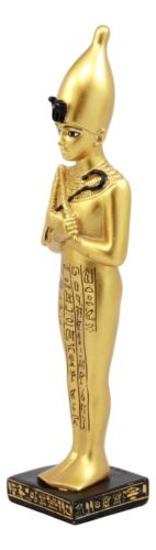 Ebros Gift Egyptian Ushabti Funerary Figurine Shawabti Pharaoh With Hieroglyphs Statue