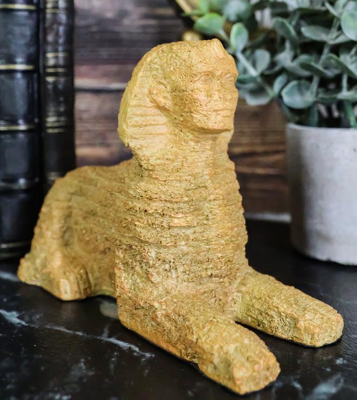 ebros gift Egyptian World Wonder Great Sphinx Of Giza Androsphinx Sand Finish Figurine