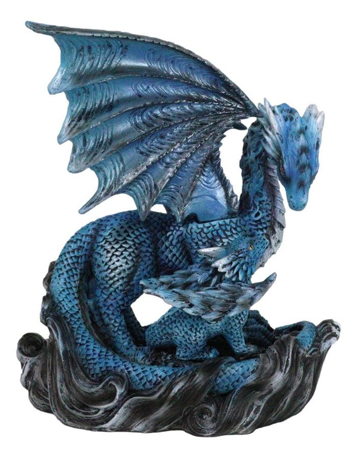 ebros gift Eternal Guidance Mother Air Elemental Dragon with Baby Hatchling Figurine