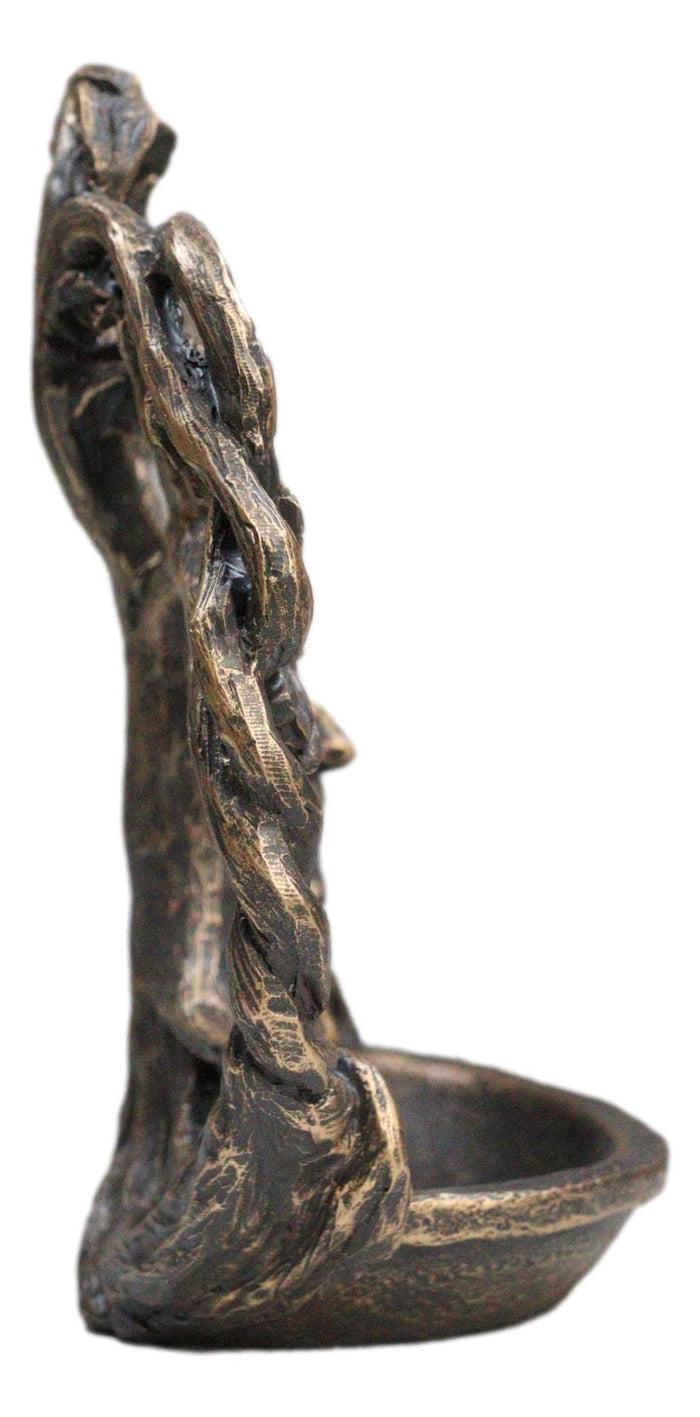Ebros Gift Ethereal Forest Celtic Greenman Ent Tree Of Life Backflow Incense Cone Burner