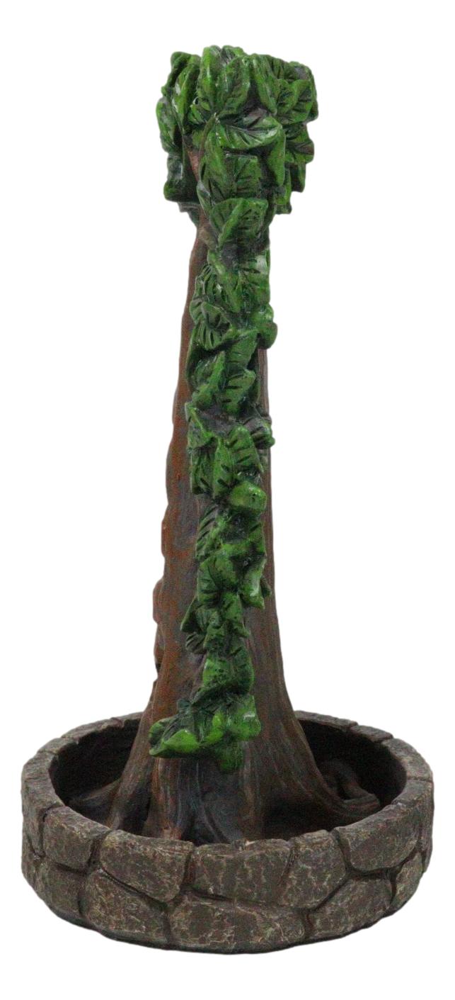 Ebros Gift Ethereal Forest Crann Bethadh Celtic Tree Of Life Backflow Incense Burner Decor