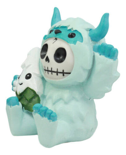 Ebros Gift Everest Furrybones Yeti The Snowman Figurine Small Furry Bones Skeleton Decor