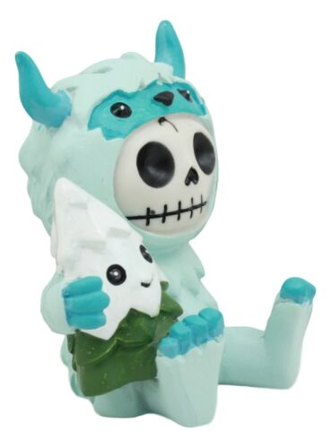 Ebros Gift Everest Furrybones Yeti The Snowman Figurine Small Furry Bones Skeleton Decor