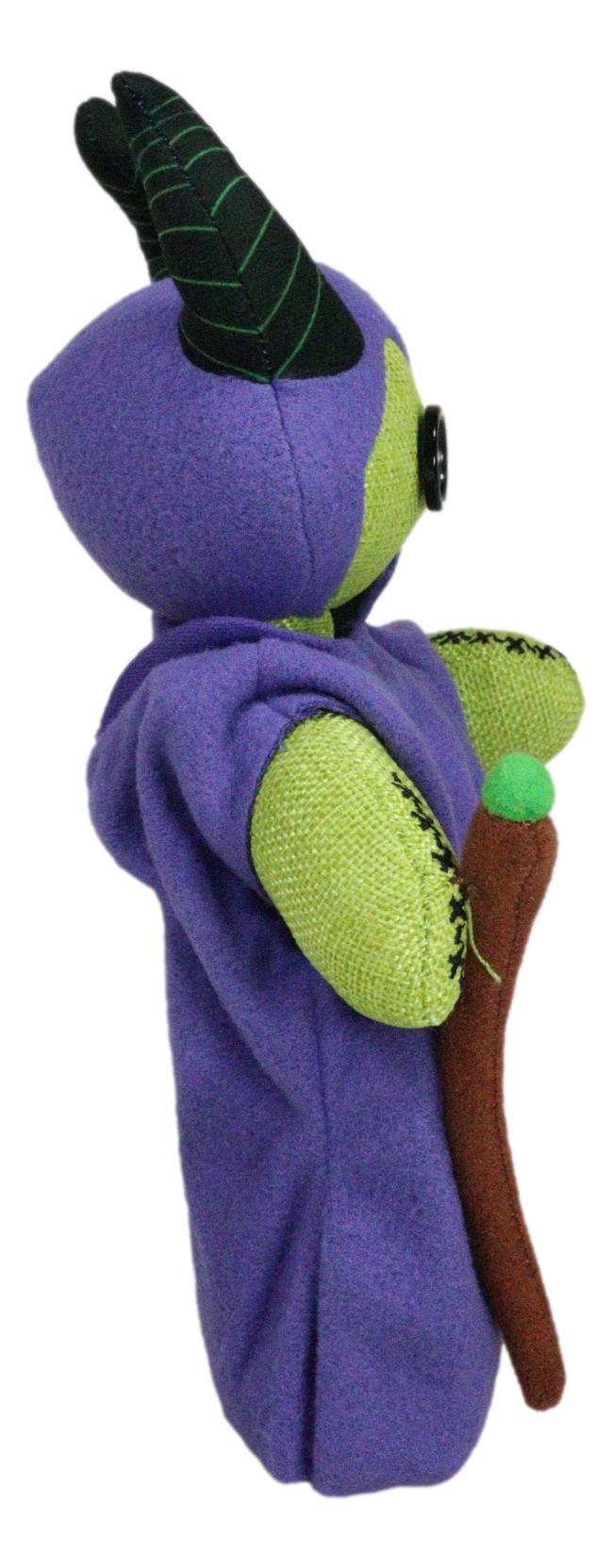 Ebros Gift Evil Queen Maleficent Pinheadz Voodoo Stitches Monster Villain Plush Toy Doll