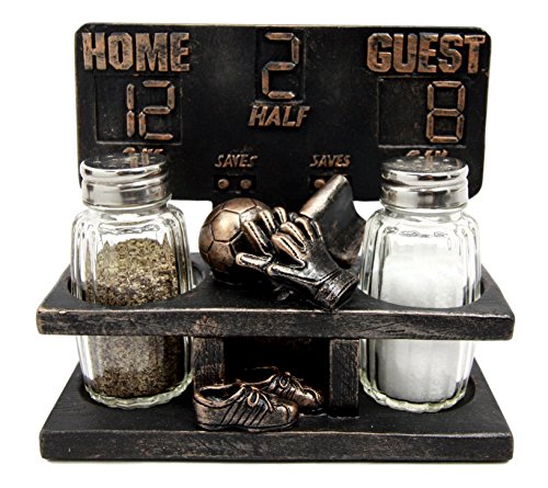 ebros gift Extra Inning Home Run Baseball Scoreboard Salt And Pepper Shakers Holder