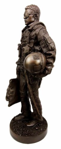 Ebros Gift F-22 Raptor Jet Pilot Military Speed Aircraft Fighter Plane Figurine 12.25"H