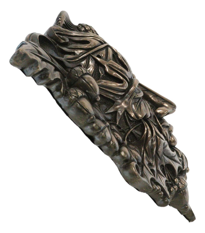 Ebros Gift Faux Bronze Autumn Acorn And Clover Greenman Wall Decor Plaque Maxine Miller