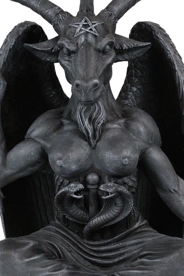 Ebros Gift Faux Stone 3 Feet Oversized Sabbatic Goat Baphomet Statue