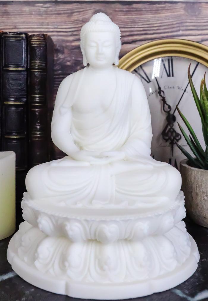 ebros gift Feng Shui Enlightenment Buddha Shakyamuni Sitting In Samadhi Mudra Pose Figurine