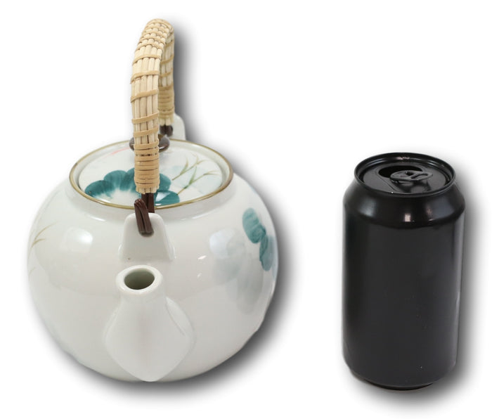 Ebros Gift Feng Shui Yin Yang Koi Fish Pair In Lily Pond Ceramic Tea Pot 38oz Teapot Decor