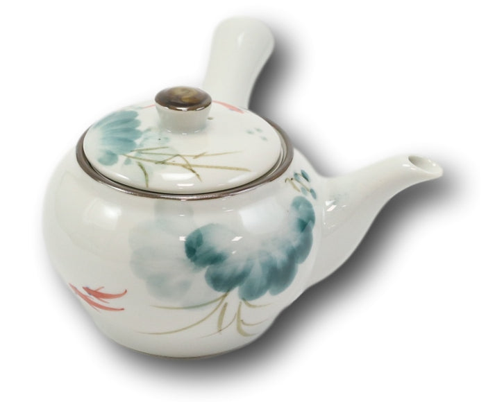 Ebros Gift Feng Shui Yin Yang Koi Fish Pair Small Ceramic Tea Pot 12oz With Side Arm Handle