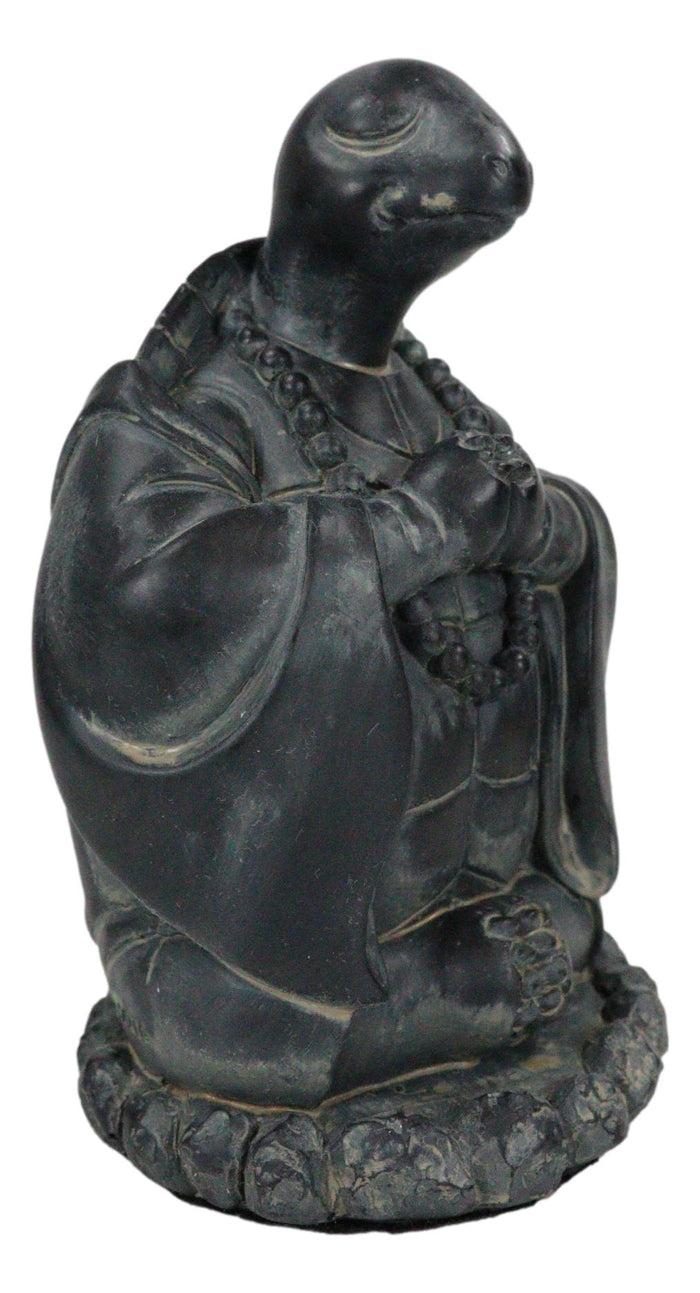 Ebros Gift Feng Shui Zen Celestial Buddha Turtle Chanting Mantra Decorative Talisman Statue