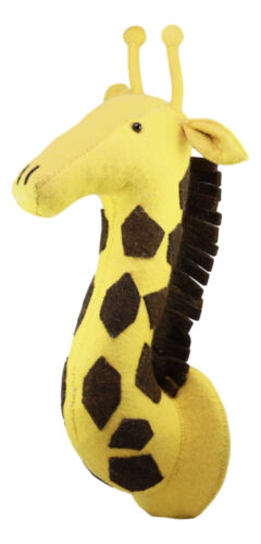 ebros gift Fiona Walker England Handmade Organic Animal Giraffe Head Wall Decor Large 26"H