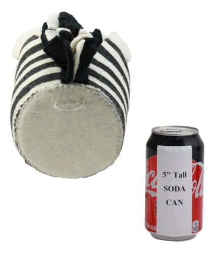 Ebros Gift Fiona Walker England Handmade Organic Mini Zebra Horse Head Hanging Wall Decor