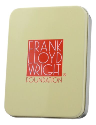 Ebros Gift FLW Frank Lloyd Wright Coonley Playhouse Credit Card Holder Case RFID Protection