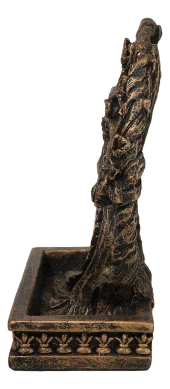 Ebros Gift Forest Crann Bethadh Celtic Willow Tree Of Life Backflow Incense Cone Burner
