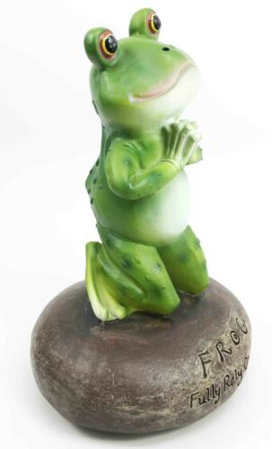 Ebros Gift Frog Leap Of Faith Starts With Prayer On Both Knees Figurine Inspirational Decor