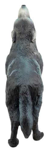 Ebros Gift Full Moon Wolf Pack Native Tribal Howling Wolf Totem Spirit Figurine 6.25"L