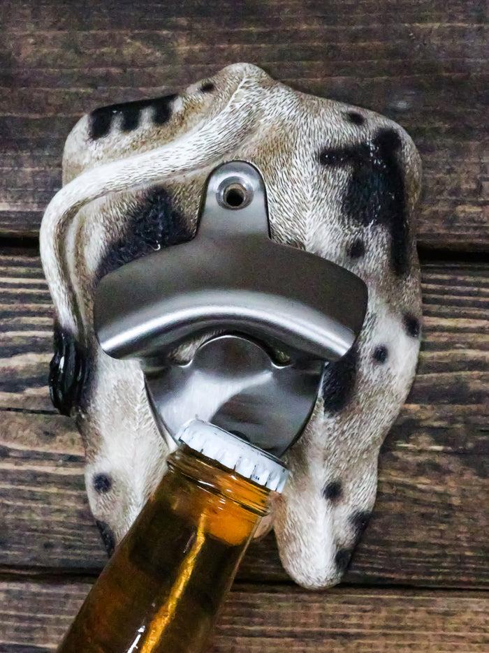 ebros gift Funny Country Farm Western Holstein Cow Ass Butt Wall Beer Bottle Cap Opener