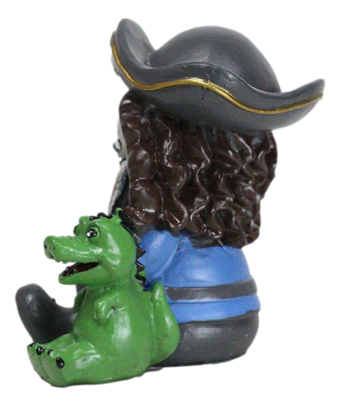 Ebros Gift Furry Bones Arrr Matey Villain Pirate Captain Hook Peter Pan Figurine Furrybones
